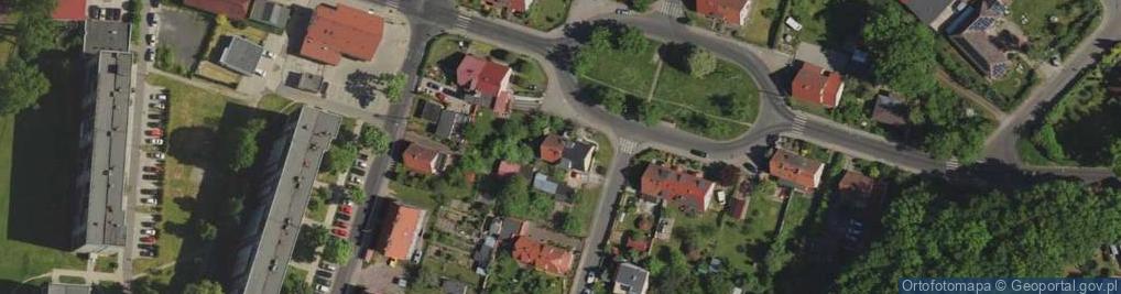 Zdjęcie satelitarne Góralska ul.