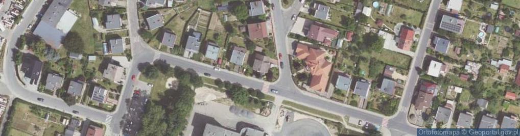 Zdjęcie satelitarne Góralska ul.