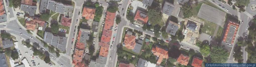 Zdjęcie satelitarne Górników ul.