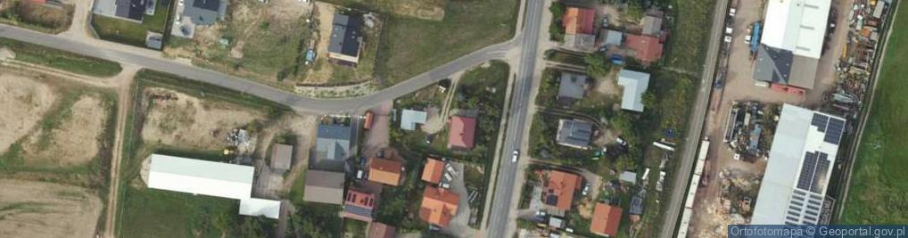 Zdjęcie satelitarne Górna ul.