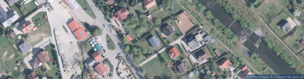 Zdjęcie satelitarne Górecka ul.