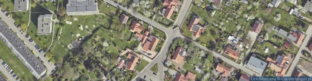 Zdjęcie satelitarne Górnośląska ul.