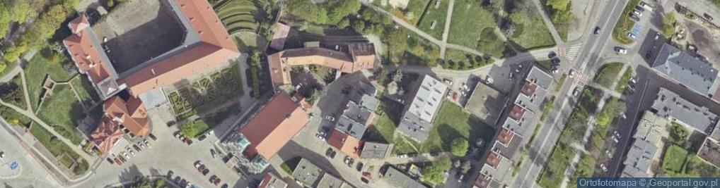 Zdjęcie satelitarne Górna ul.