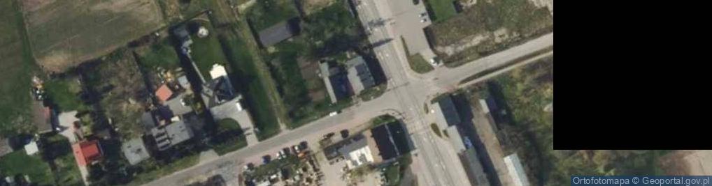 Zdjęcie satelitarne Górna ul.
