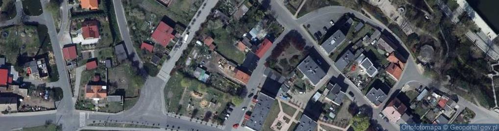 Zdjęcie satelitarne Górna ul.