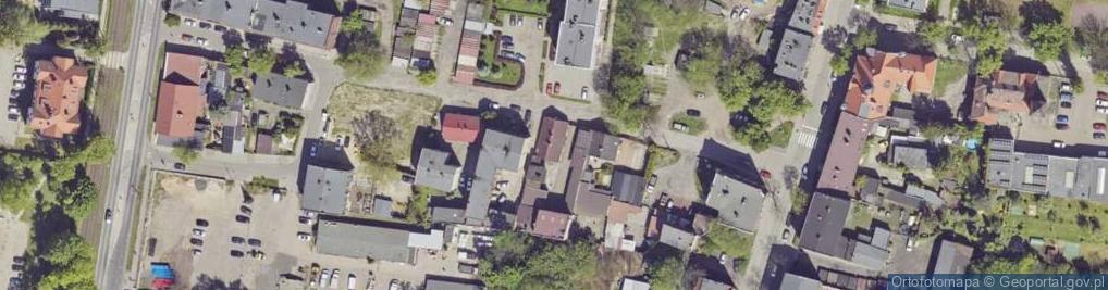 Zdjęcie satelitarne Górnośląska ul.