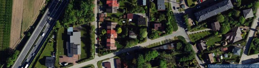 Zdjęcie satelitarne Górna ul.