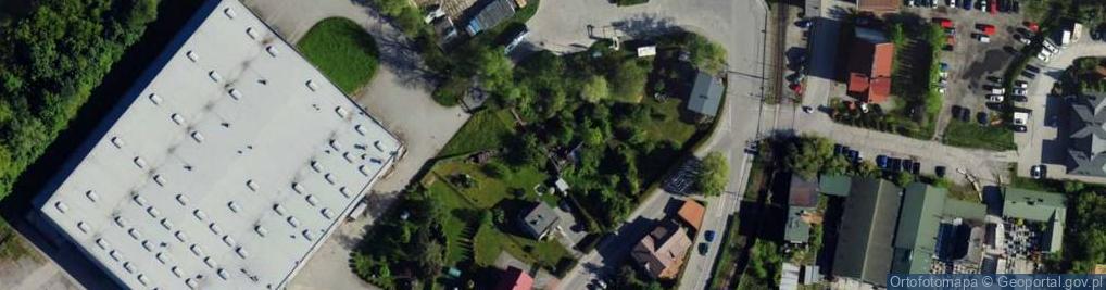 Zdjęcie satelitarne Górnicza ul.