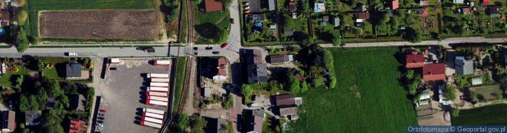 Zdjęcie satelitarne Górnicza ul.