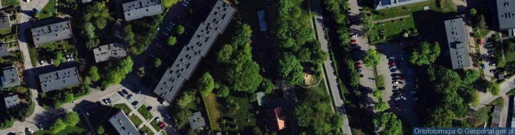 Zdjęcie satelitarne Górnicza ul.