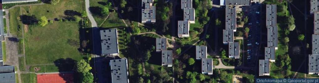 Zdjęcie satelitarne Gombrowicza Witolda ul.