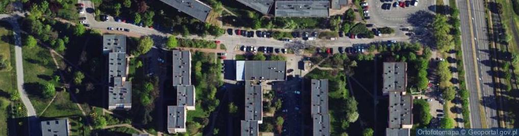 Zdjęcie satelitarne Gombrowicza Witolda ul.
