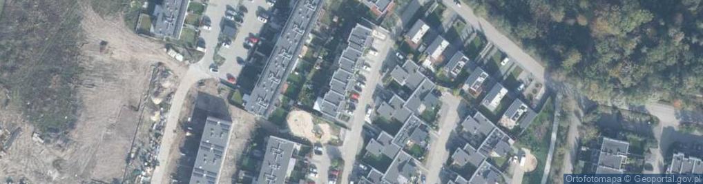 Zdjęcie satelitarne Goplany ul.
