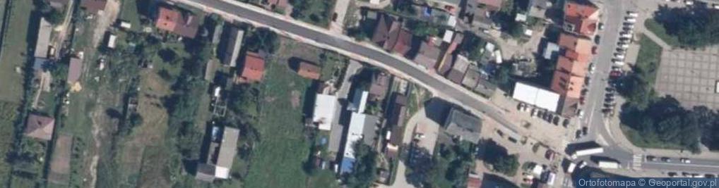 Zdjęcie satelitarne Gospodarska ul.