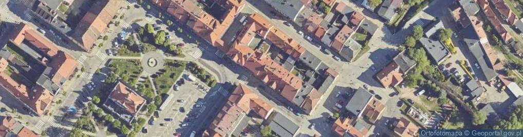 Zdjęcie satelitarne Górna ul.