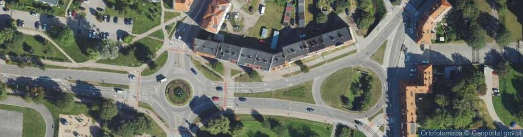 Zdjęcie satelitarne Górnośląska ul.