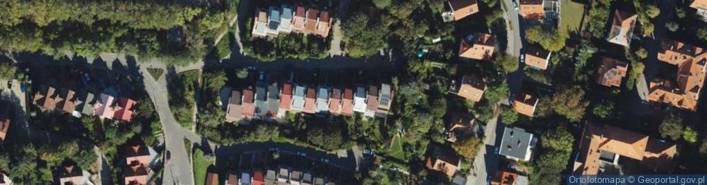 Zdjęcie satelitarne Gotycka ul.