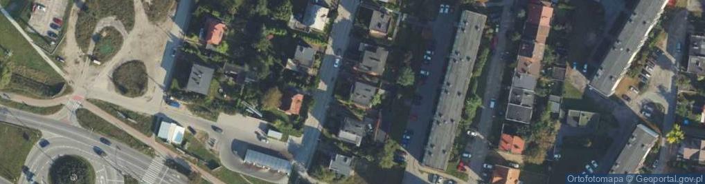 Zdjęcie satelitarne Gospodarska ul.