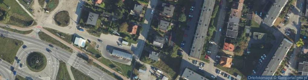 Zdjęcie satelitarne Gospodarska ul.