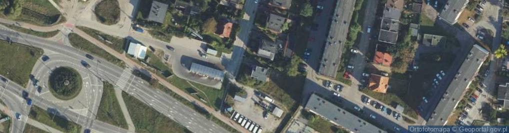 Zdjęcie satelitarne Gospodarska ul.