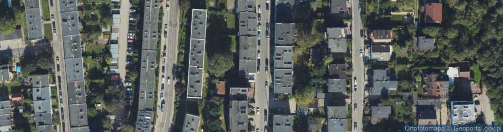Zdjęcie satelitarne Górna ul.
