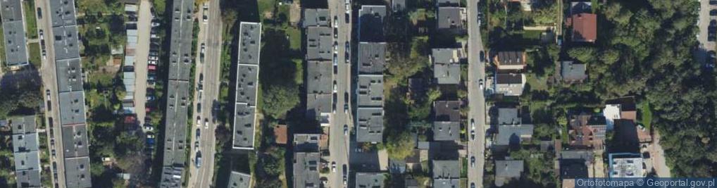 Zdjęcie satelitarne Górna ul.
