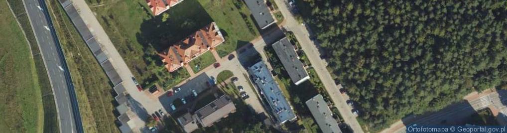 Zdjęcie satelitarne Górnicza ul.