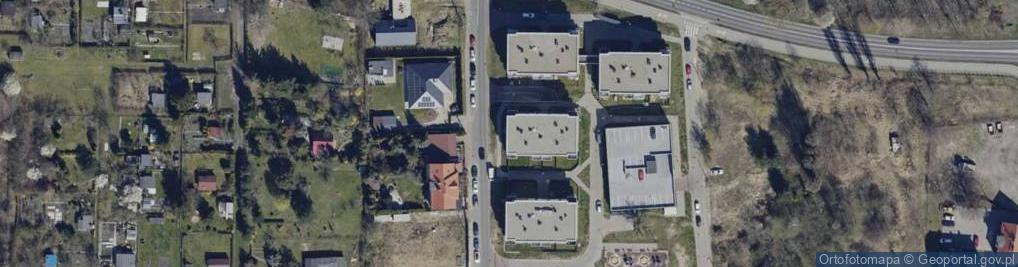 Zdjęcie satelitarne Górna ul.
