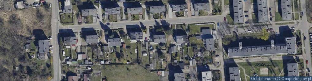 Zdjęcie satelitarne Górników ul.