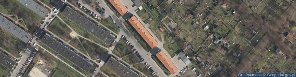 Zdjęcie satelitarne Góry Chełmskiej ul.