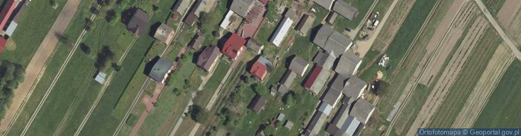 Zdjęcie satelitarne Godziszów Pierwszy ul.