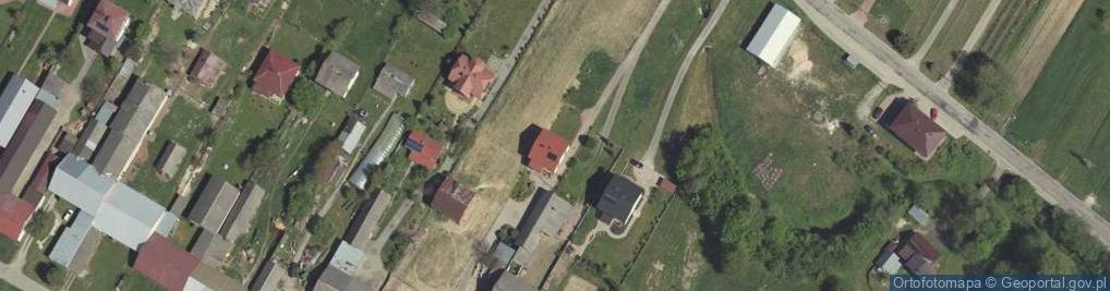 Zdjęcie satelitarne Godziszów Pierwszy ul.