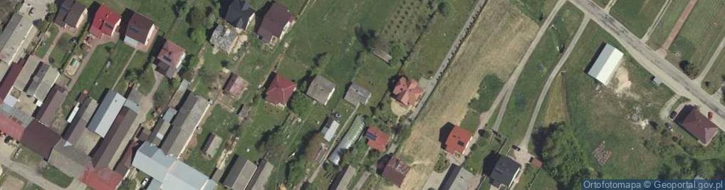 Zdjęcie satelitarne Godziszów Pierwszy ul.