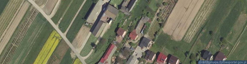 Zdjęcie satelitarne Godziszów Pierwszy ul.