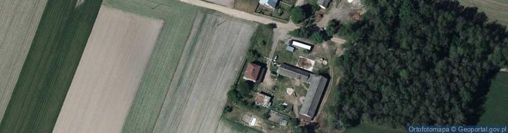 Zdjęcie satelitarne Gołe Łazy ul.