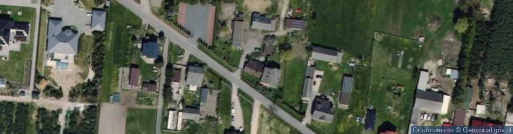 Zdjęcie satelitarne Golesze Duże ul.