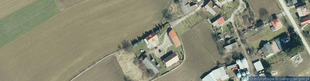 Zdjęcie satelitarne Goruszów ul.