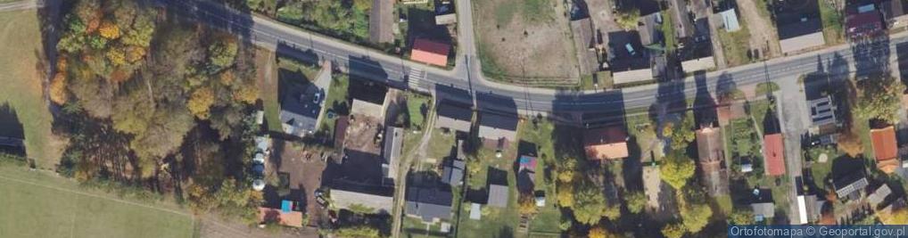 Zdjęcie satelitarne Górzna ul.