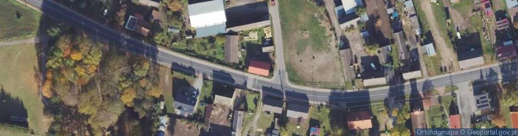 Zdjęcie satelitarne Górzna ul.