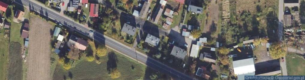 Zdjęcie satelitarne Górzna ul.