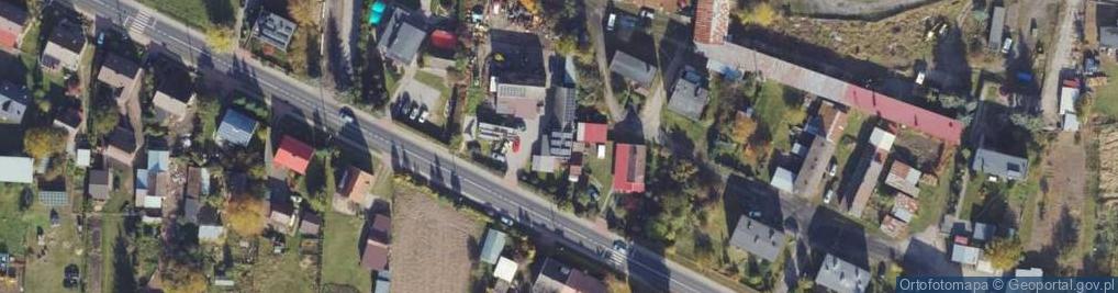 Zdjęcie satelitarne Górzna ul.
