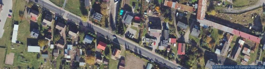 Zdjęcie satelitarne Górzna ul.