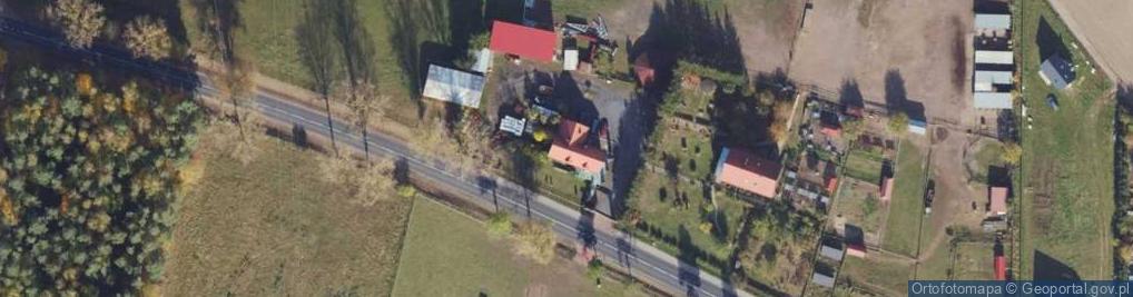 Zdjęcie satelitarne Górzna ul.