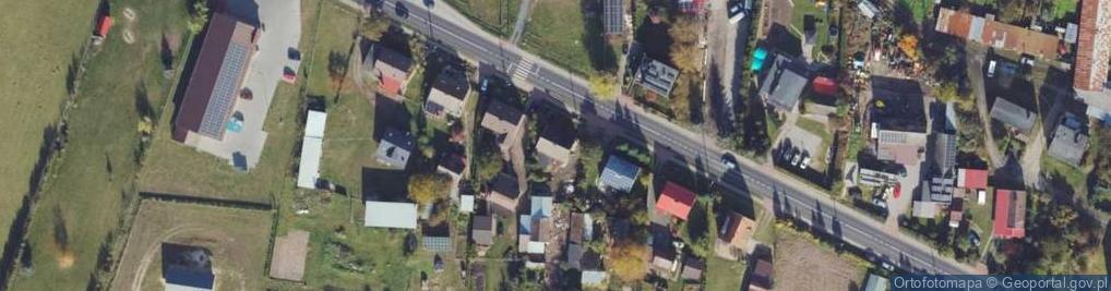 Zdjęcie satelitarne Górzna ul.