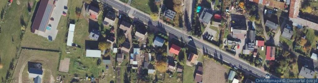 Zdjęcie satelitarne Górzna ul.