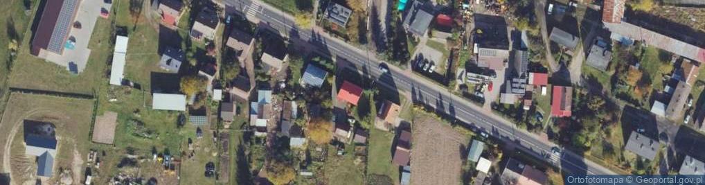Zdjęcie satelitarne Górzna ul.