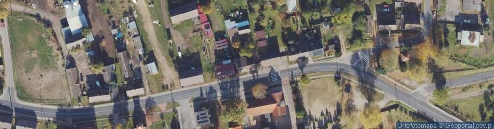 Zdjęcie satelitarne Górzna ul.