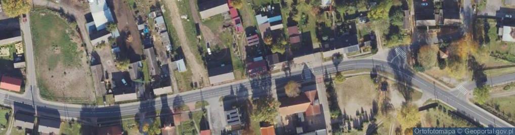 Zdjęcie satelitarne Górzna ul.