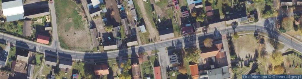 Zdjęcie satelitarne Górzna ul.