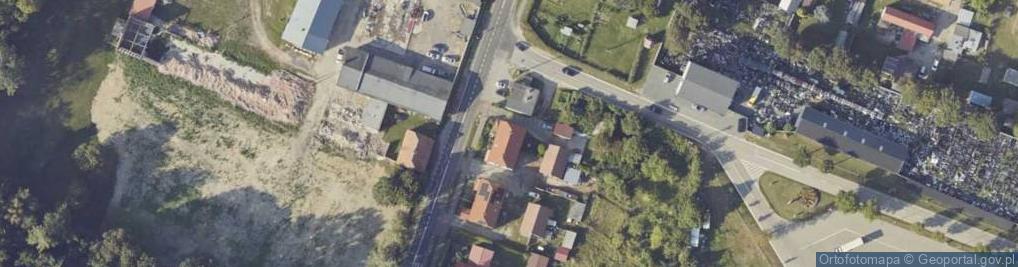 Zdjęcie satelitarne Gorzyń ul.